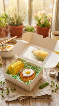 Подарочный набор мыла ручной работы "Булдак с яйцом и кукурузой" (Бабл-гам/Детский крем), 190 г TTS10024 фото